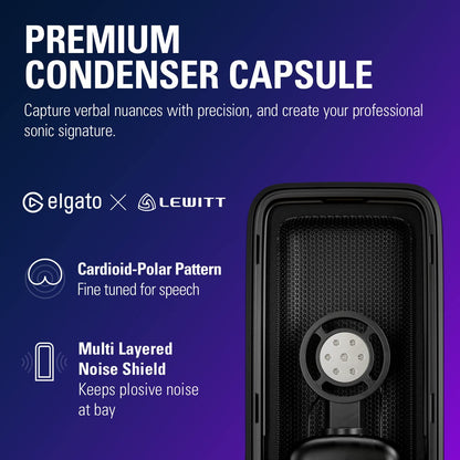 Wave:3 USB Condenser Microphone for Streaming