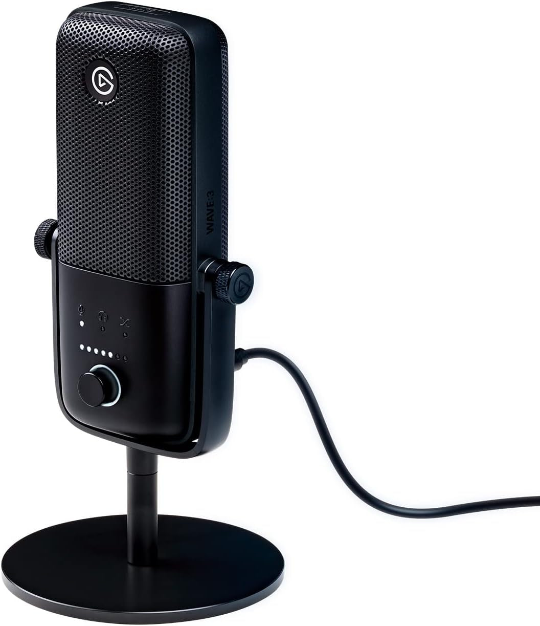 Wave:3 USB Condenser Microphone for Streaming